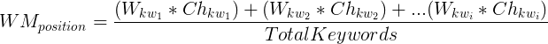 formula